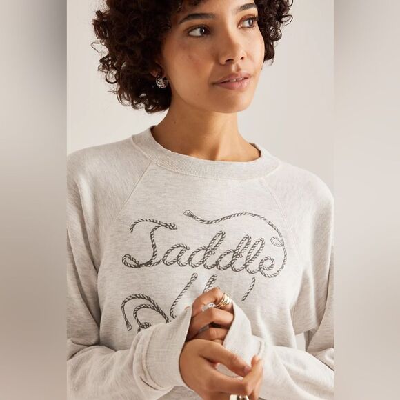 Anthropologie Crew-Neck Graphic Sweatshirt Size Medium - Picture 5 of 5